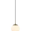 Fönsterlampor < Markslojd Rise Fönsterlampa 18cm Vit/Antikmässing