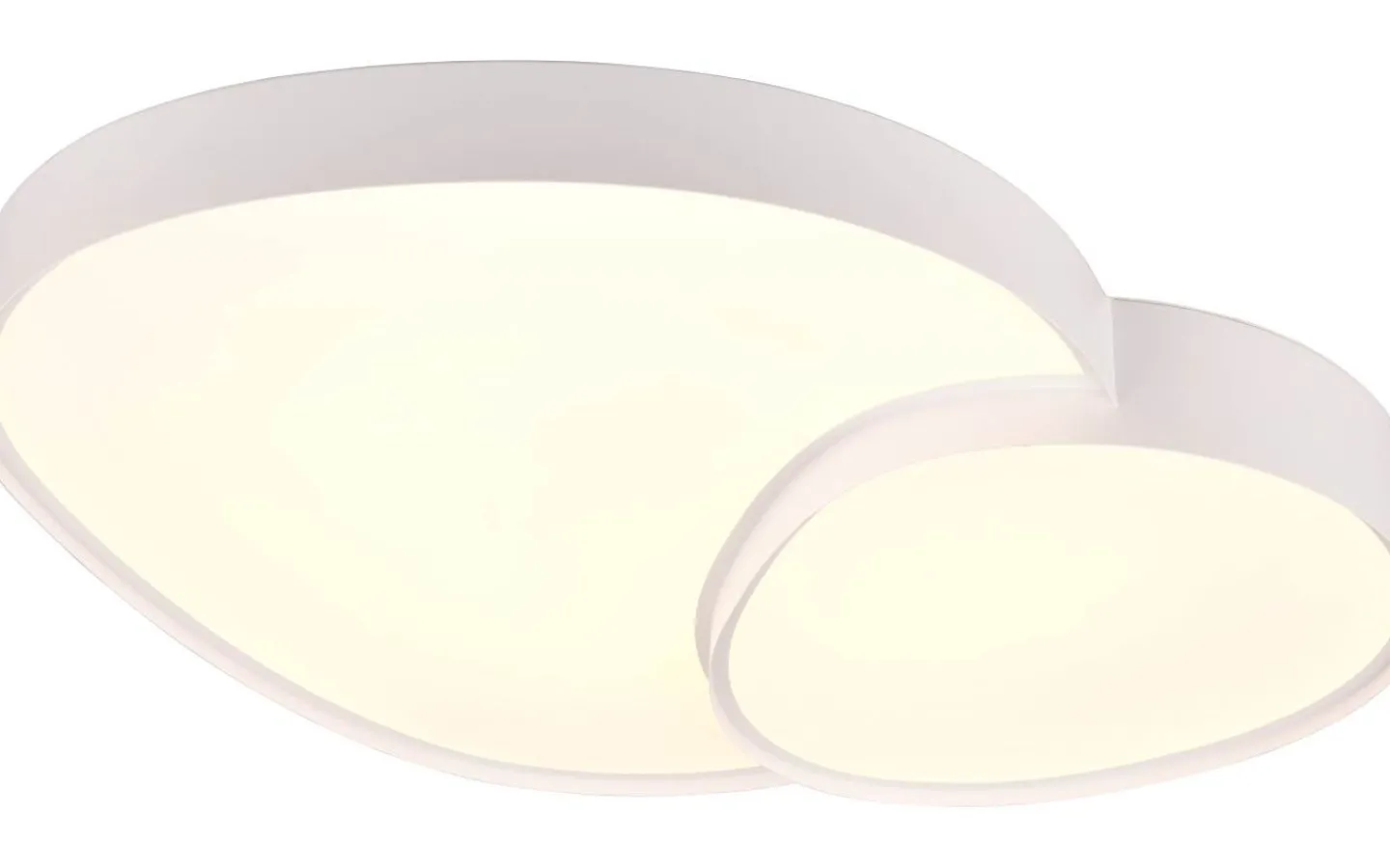 Plafonder-Trio Lighting Rise Plafond LED 77cm mattvit