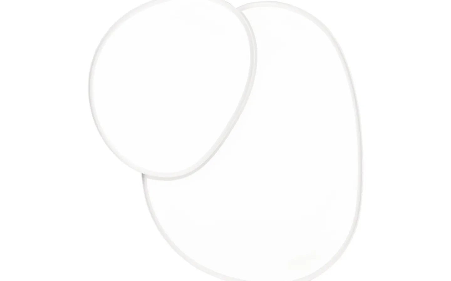 Plafonder-Trio Lighting Rise Plafond LED 77cm mattvit