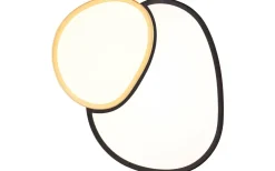 Plafonder-Trio Lighting Rise Plafond LED 43cm svartguld