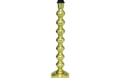 Lampfötter < Hallbergs Ritz Lampfot 53cm Borstad Mässing