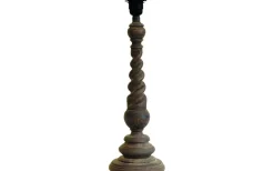 Lampfötter < Hallbergs Riva Lampfot 46cm Åldrat Trä