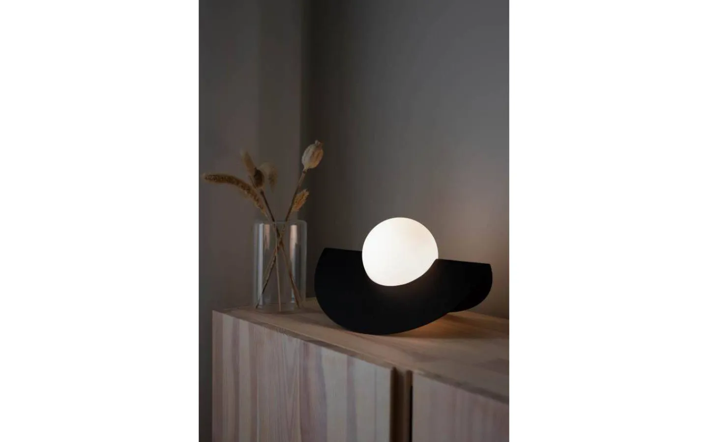 Bordslampor-Globen Lighting Roccia Bordslampa 17cm Svart