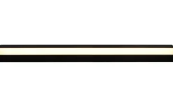 Badrumslampor Vägg-Trio Lighting Rocco H2O Vägglampa LED 90cm mattsvart IP44