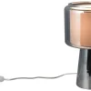 Bordslampor-Trio Lighting Rocka Bordslampa E14 förkromad