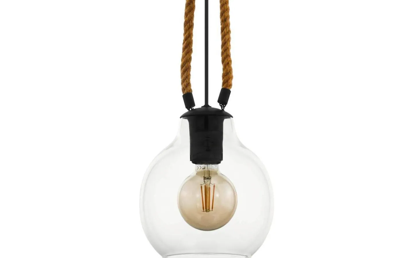 Fönsterlampor-Eglo Roding Fönsterlampa 18cm Svart