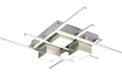 Plafonder < Trio Lighting Roger Plafond LED i borstat stål