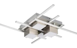Plafonder < Trio Lighting Roger Plafond LED i borstat stål