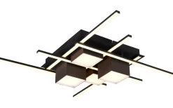 Plafonder < Trio Lighting Roger Plafond LED mattsvart