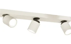 Avlånga Takspotlights|Takspot Med 3 Lampor-Aneta Rollo Takspotlight 54cm 3L Matt Vit/Grå