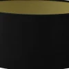 Cylinder Lampskärmar < Hallbergs Roma Cylinder Lampskärm Sammet Ø30cm Svart