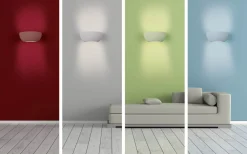 Lampetter-Trio Lighting Roma Vägglampa E14 vit