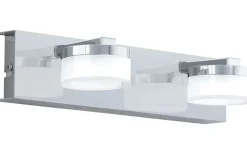 Badrumslampor Vägg-Eglo Romendo Vägglampa 30cm LED 3000K 2x7,2W Krom IP44