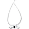 Bordslampor-Eglo Roncade Bordslampa 34cm LED 3000K 14W Krom