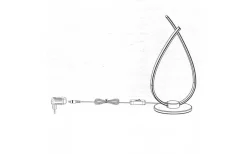 Bordslampor-Eglo Roncade Bordslampa 34cm LED 3000K 14W Krom