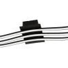 Plafonder-Eglo Roncade Plafond 65cm LED 3000K 26W Svart