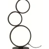 Bordslampor-Trio Lighting Rondo Bordslampa LED mattsvart