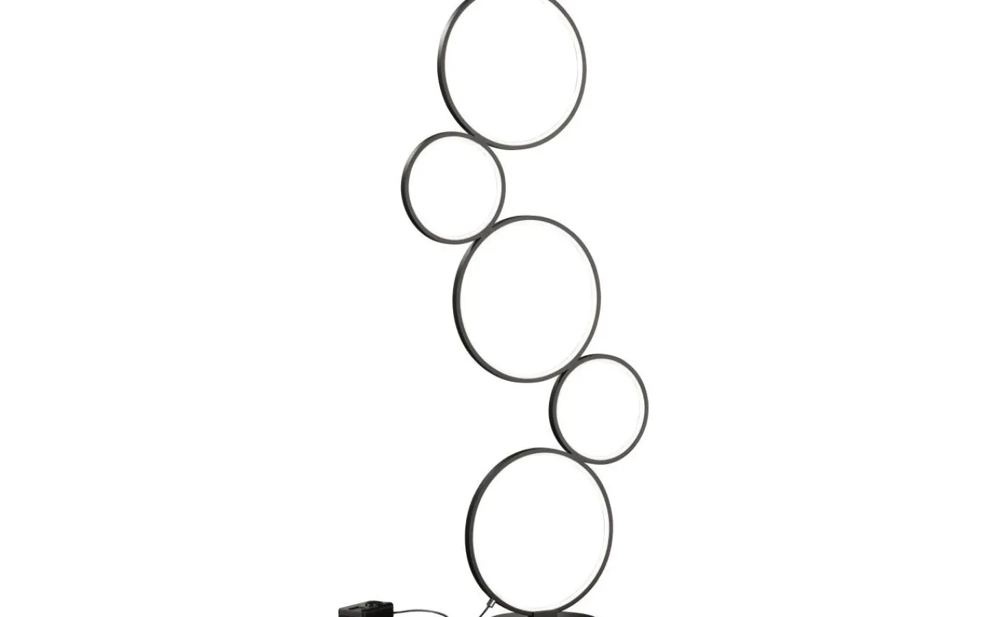 Golvlampor < Trio Lighting Rondo Golvlampa LED mattsvart
