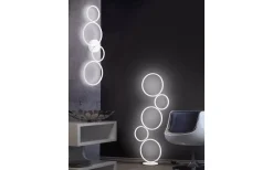Plafonder < Trio Lighting Rondo Plafond LED 4-delad mattvit