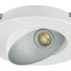 230V Led Spotlights-Eglo Ronzano Spotlight Tavelbelysning LED 3000K 5W Vit