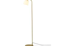 Golvläslampor < Halo Design Room 49 Golvlampa 135cm Opal/Antikmässing