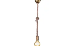 Fönsterlampor-Trio Lighting Rope Fönsterlampa 12cm E27 antikmässing