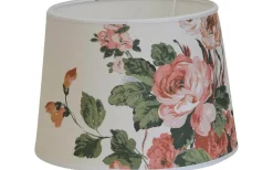 Mönstrade Lampskärmar-Hallbergs Rosemore Lampskärm Ø35cm Offwhite Laura Ashley