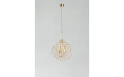 Kristallkronor-Markslojd Rosendal Kristallkrona Guld 53cm 6xE14