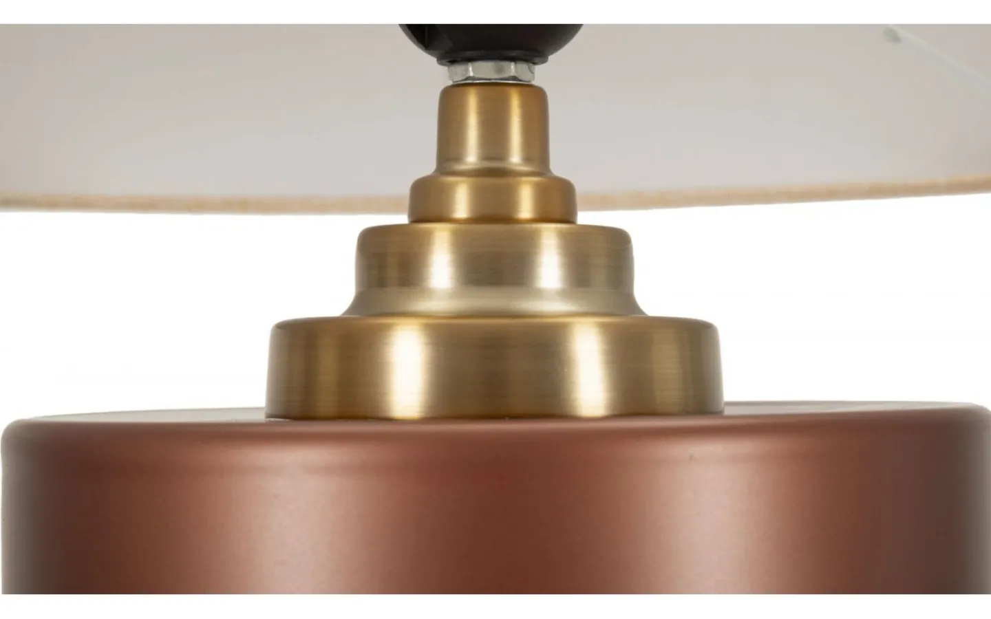 Bordslampor < Mauro Ferretti Rosenthal Bordslampa 56,5cm Brun