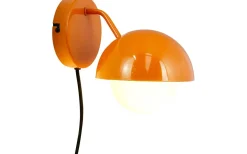 Läslampor < Dyberg Larsen Rose Vägglampa Orange