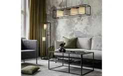 Golvlampor-Trio Lighting Ross Golvlampa 3-delad E27 flerfärgad