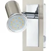 Läslampor-Eglo Rottelo Vägglampa LED 3000K 4,6W Nickel
