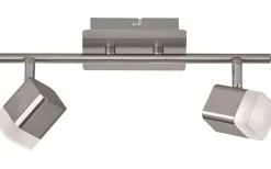 Takspot Med 2 Lampor-Reality Roubaix Spotlight LED 2-delat borstat stål