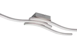 Plafonder-Reality Route Plafond LED 3-delad borstad stål 4000K