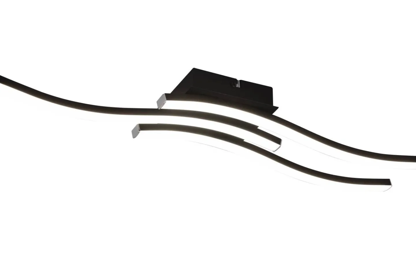 Plafonder < Reality Route Plafond LED 3-delad mattsvart