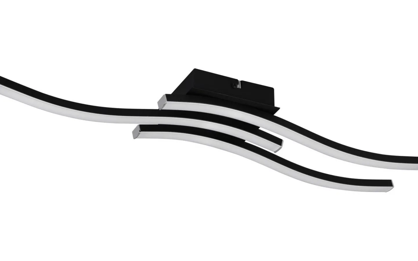 Plafonder < Reality Route Plafond LED 3-delad mattsvart