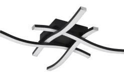 Plafonder < Reality Route Plafond LED 4-delad mattsvart 4000K