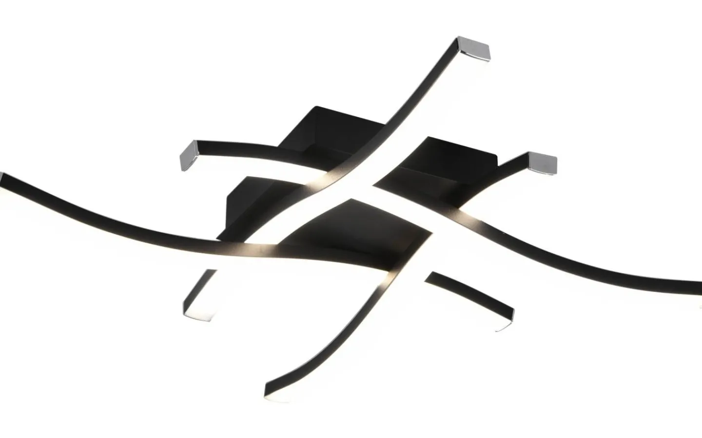 Plafonder-Reality Route Plafond LED 4-delad mattsvart