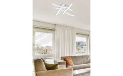 Plafonder-Reality Route Plafond LED 4-delad mattvit