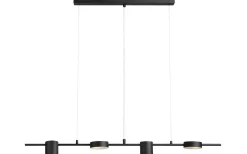Avlånga Taklampor-Markslojd Row Taklampa 106cm Svart