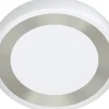 Plafonder < Eglo Ruidera Rund Plafond 48cm LED 3000K 22W Vit