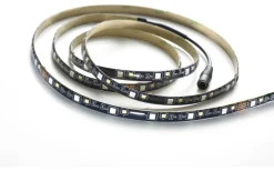 12V Led Slinga-Reality Rush LED-remsa 3m RGB+3000K Svart IP44