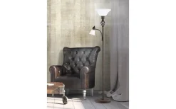 Golvlampor < Trio Lighting Rustica Golvlampa uplight E27 + E14 rustik