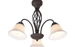 Plafonder < Trio Lighting Rustica Plafond 3-delad E27 rustik
