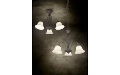 Plafonder < Trio Lighting Rustica Plafond 3-delad E27 rustik