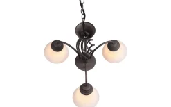 Stora Taklampor Ø50-69 Cm < Trio Lighting Rustica Takkrona 55cm 3-delad E27 rustik