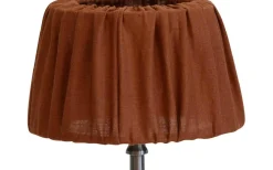 Plisserade Lampskärmar-Hallbergs Sabina Plisserad Lampskärm Ø36cm Rost