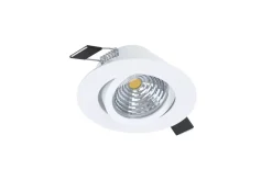 230V Led Spotlights < Eglo Salabate Spotlight LED 2700K 6W Vit IP44