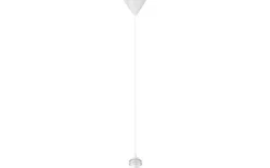 Takupphäng|Sladdställ Med Sockel < Trio Lighting Sala E27-upphängningssats 2m vit med plastlina