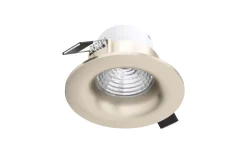 230V Led Spotlights-Eglo Saliceto Spotlight LED 4000K 6W Nickel